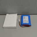 AOLIKES 11.1v 18650 3s1p Rechargeable Battery with MAT100/2P Plug / 5C Cells/Support Fast Charging 12.6V Batteries Pack
