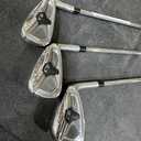 TaylorMade Golf Qi Max Irons Steel, Left, KBS Max 85 MT Steel, Regular, 5-PW, AW