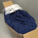 Well feel Heated Weighted Blanket 15 lbs 62 x 84, Full Size Blue