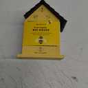 Bambeco 8 In Tower Bee House, Yellow