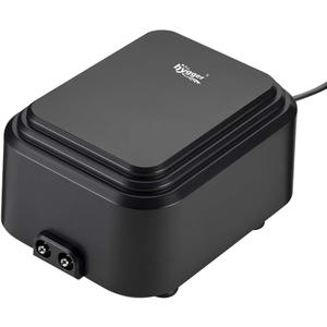 hygger 10W Powerful Aquarium Air Pump with Dual Outlets, Adjustable Flow Quiet Fish Tank Air Pump Oxygen Aerator Bubbler for 55-600 Gallon Tank