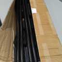 8 Pcs Outdoor Broom for Floor Cleaning 54 Inch Commercial Heavy Duty Broom Long Handle Kitchen Household Angle Brooms for Sweeper Sweeping Indoor Dust Hair Cleaner Corn Shop(Black)