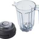 for Vitamix Blenders 32oz Dry Grains Container, replace 5000 5200 6300 6500 7500 Pro 200 500 750 E310 E320 etc, compatible with Classic/Professional/Explorian Series Pitcher Jar Cup