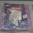 Avery Heavy-Duty View 3 Ring Binder, 1 Inch One Touch Slant Rings, 250-Sheet Capacity, DuraHinge, 1.4 Inch Wide Spine, Customizable Clear Cover and Spine, 1 Orchid Purple Binder (79272)