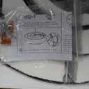 23.62" Modern Drum Chandelier, 5-Tier Black Dining Room Light Fixture Over Table, 6-Light Large Pendant Light Adjustable with White Fabric Chandeliers for Dining Room Kitchen Living Room Bedroom