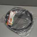 RavisingRidge Pizza Pan - 14 Inch Nonstick Pizza Pan for Oven with Widen Handles for Cooking, Baking, and Grilling - Durable, Even Heating, Long-Lasting Kitchen Cookware (1, Black)