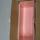 Acrylic Paper Towel Holder Countertop, Pink Paper Towel Dispenser, Napkin Holder, Suitable for Z-fold, C-fold or MultiFold Trifold Paper Towels for Bathroom Toilet Kitchen