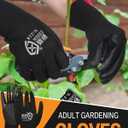 Potchen 72 Pairs Gardening Work Gloves Bulk for Men Women, Rubber Coated Garden Multipack Safety Construction Glove