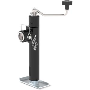 5000 lbs 10" Lift Weld On Pipe Mount Trailer Jack Stand