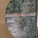 Modern Green Forest Wall Art Birch Tree Artwork for Living Room 29x58 Inch