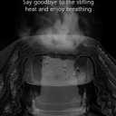 OLIKEME Cotton Underwear for Women Mid-High Waisted Lace Band Lady Panties No Show Breathable Hipster Briefs 6Pack (M)