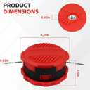 CMZST260H String Trimmer Head for Craftsman CMCST920 20V CMCST960 60V String Trimmers (Pre-Wound 0.080" Line) (2-Pack)