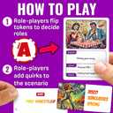 QUOKKA Charades & Guessing Game for Adults - 120 Hilarious Scenarios & Quirk Cards | Perfect for Adult Game Night, Parties, Gifts & Reunions | Extended Pack