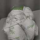 Ultra Soft Full Size Mattress Topper - Viscose Made from Bamboo Pillow Top Mattress Pad for Back Pain Relief - Naturally Cooling for Hot Sleepers, White