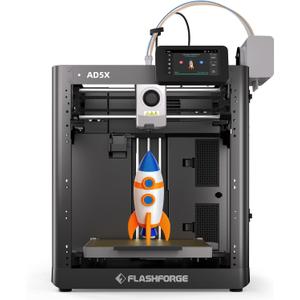 Flashforge AD5X Multicolor 3D Printer, 600mm/s High-Speed 3D Printer with 300C Nozzle, Auto Leveling and PEI Flexible Plate, 220x 220 x220mm
