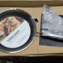 USELUCK Nonstick Frying Pans with Lid,10-Inch Non Stick Skillet with Honeycomb Surface,Dishwasher-Friendly,Oven-Safe,Induction Compatible,PFAS-Free,Non-Toxic,Compatible with All Cooktops.