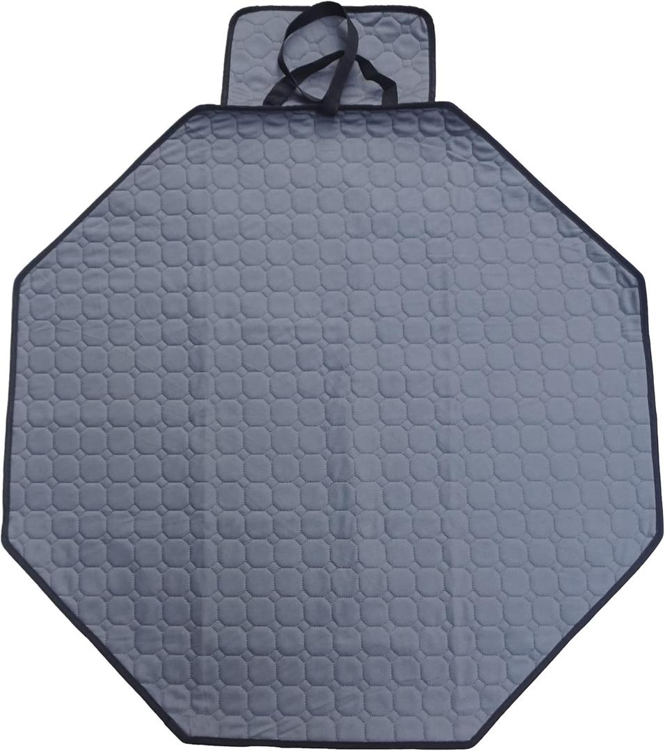 Reusable Puppy Pads for Incontinent Pets - Washable Pee Pads for Dogs - Super Absorbent Pet Training Mat Against Urine Leakage - Waterproof & Non-Slip Bottom Octagon Shape 