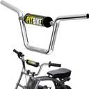 7/8 Minibike Handlebars, 8.5" Rise Crossbar Design Handlebar for 212