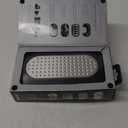 Master Lock Portable Small Lock Box, Set Your Own Combination Lock Portable Safe, Personal Travel Safe, 5900D, Gunmetal Grey (9.8 x 5.5 x 2.6 inches)