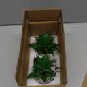 SEMSOIIO 2PCS Fake Succulents, Artificial Plants Bathroom Decor, Mini Plants Shelf Decor, Small Desk Plant for Home Decor, Cute Faux Plants Office Decor, Fake Plants for Women Desk