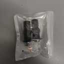 Universal 2PCS Toilet Seat Hinges Screws, Toilet Seat Top Fixing Part,Toilet Lid Screws Rubber Top Nut