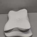 Osteo Sustained Cervical Health Neck Pillow, Contour Zoned Design Ergonomic Pillow for Pain Relief, No-Temperature Affected Memory Foam Pillows, Cooling Pillow Support Side, Back, Stomach Sleeper