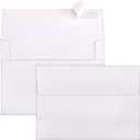 A6 Envelopes Self Seal 500 Pack - 4.75x6.5 White Invitation Envelopes Bulk for 4x6 Postcard, Wedding, RSVP, Thank You Notes, Announcements, Greeting Cards, Photos