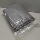 Garage Door Screen for Winter, Sunmoxia 9 * 7Ft Magnetic Thermal Insulated Door Curtain, Upgraded Oxford Cloth Filled with Thicken Polyester Fiberfill, Windproof Insulation Cover Blanket (Grey)