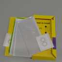 PEHAEL 3+3Pack for iPhone 17 Privacy Screen Protector with Camera Lens Protector Full Coverage Anti-Spy Tempered Glass Film 9H Hardness Easy Installation Bubble Free [6.3 inch]