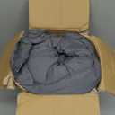 Homelike Moment Comforters Queen Size - Grey Duvet Insert Down Alternative Bed Queen Comforter, Lightweight Bedding Comforters Full Size Quilted Soft All Season Reversible Dark Gray/Light Grey