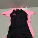 Amazon.com: karrack Girls and Boys One Piece Rash Guard Swimsuit Kid Water Sport Short Swimsuits UPF 50+ Sun Protection Bathing Suits Black (Size 6-7Years) : Clothing, Shoes & Jewelry