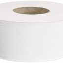 AmazonCommercial 2-Ply White Jumbo Roll Toilet Paper, 9 in, Septic Safe, Compatible with Universal Dispensers, FSC Certified, 1000 Feet Per Roll (Pack of 12)