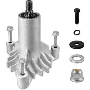 130794 Spindle Fit for Craftsman LT1000 Riding Mower - 128285 Spindle Fit for HU Pou LAN S Ears Craftsman LT2000 LT3000 DLT3000 Lawn Mower with 38" 42" Deck, Included 3 Tapped Bolts & Holes