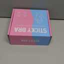 BELCKOS Double Sided Sticky Bra Inserts, Reusable Adhesive Push up Sticky Bra Pads for Women Bikini Swimsuit Strapless Bras, Size A