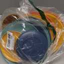 Homienly 40-Piece Premium Wheat Straw Dinnerware Sets, Service for 8, Unbreakable Plates and Bowls Set - Cups Sets, Dinner Plates, Bowls for Kitchen,Dishwasher and Microwave Safe Dishes Set - Multi