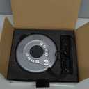 Greadio Portable CD Player with Bluetooth, FM Transmitter for Car Home Use, Rechargeable Discman CD Player with Headphones & Speakers, Anti-Skip, Personal Small Music Player, USB/AUX/LCD (Grey)