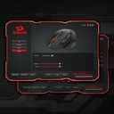 Redragon M811 PRO Wireless MMO Gaming Mouse, 15 Programmable Buttons RGB Gamer Mouse w/Ergonomic Natural Grip Build, 10 Side Macro Keys, Software Supports DIY Keybinds & Backlit