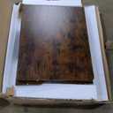 Huuger L Shaped Standing Desk with Power Outlets, 63 x 55 Inch Height Adjustable Computer Desk for Bedroom, Corner Stand up Desk for Home and Office, Work and Study, Rustic Brown