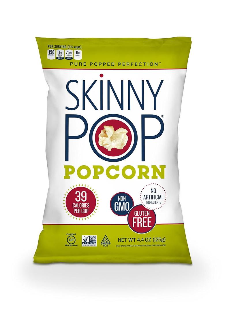 SkinnyPop Original, 4.4oz (Pack of 2), BBD: 05-30-2026