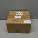 Sliner 100 Pcs Square Plastic Bowls Plastic Serving Bowls Disposable Chip Containers for Parties Snack Fruit Candy Containers for Candy Buffet Salad Bar Buffet Party Supplies (Gold, Black, 8 oz)