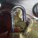 Master Lock Padlock, Solid Brass Lock, 3/4 in. Wide, 120T (Pack of 2-Keyed Alike) 