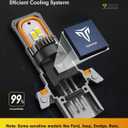 FAHREN 2026 Upgraded Brightest H13 Bulbs, (1,200%) 12X 90,000LM Extreme Brightness 9008 bulbs, 6500K Cool White, 1:1 Min Size,IP68 Waterproof.Pack of 2,Fog Bulbs HID,Plug-N-Play