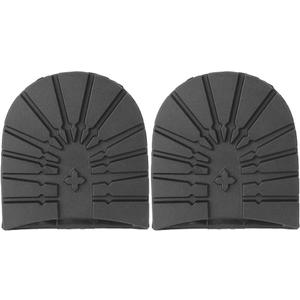 Ejoyous Boot Heel Replacement, Shoes Repair Rubber Pad Anti Slip Front Heel Sole Cushion Protector for Men Women (Heel Soles)