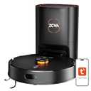 ZCWA D15S MAX Robot Vacuum and Mop Combo, 10000Pa Suction Robot Vacuum, Self-Emptying, Lidar Navigation Robot Vacuum Cleaner, 3200mAh/ Automatic Recharging, 3.5L Dust Bin, App Control, Wi-Fi Connected