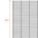 1 Pack 95401 Grill Steel Wire Cooking Grid Rock Grates Replacement Parts for Turbo Models,11 17 1/2 inch x 28 1/2 inch