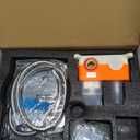 Chrome Shower System 8 Inch, Rain Shower Head with Handheld Spray, Luxury Rain Shower Set Square Wall Mount for Bathroom with Rain Shower and Handheld Shower System