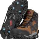 Due North Everyday G3 Ice Cleats for Shoes & Boots - Traction Spikes for Men & Women to Improve Grip on Snow & Ice (Small-Medium)