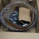 ELYONA Modern Pendant Light Walnut Wooden Pattern Dome Pendant Light Fixture Matte Black Metal Gold Inner Finish Adjustable Hanging Lighting for Kitchen Island Dining Room Office Hallway Foyer Bedroom