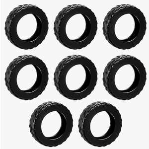 Silicone Luggage Wheel Covers 8pcs, Suitcase Caster Luggage Wheel Protector Covers, Noise Reduction, Shock Absorbing, Scratch Resistant, Rubber Wheels Cover 2.13 X 2.13 In