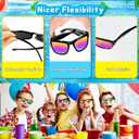 Party Favors for Kids 4-8, 24Packs Neon Sunglasses for Kid, UV400 Protection Sunglasses Bulk, Goodie Bags Stuffers for Kids Pool Birthday Party Supplies